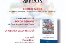 Presentazione del libro “La ricerca della felicità” di Rocco Agnone