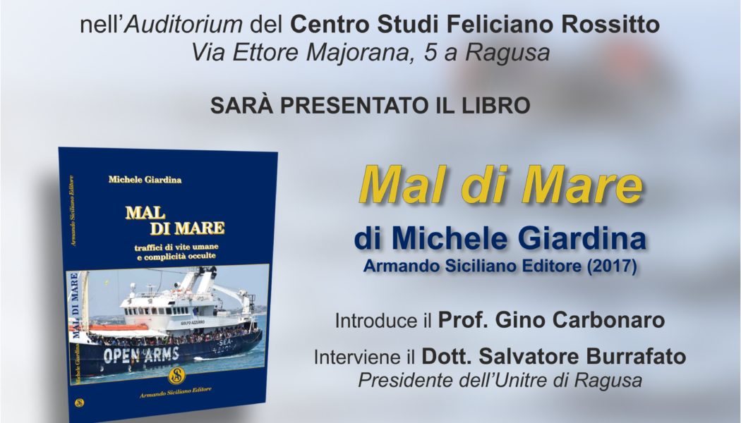 Presentazione del libro “Mal di mare” di Michele Giardina